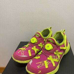 Zoot Ultra Race 4.0 Women's Dark pink/Neon Green-Running Sneakers Sz 6
